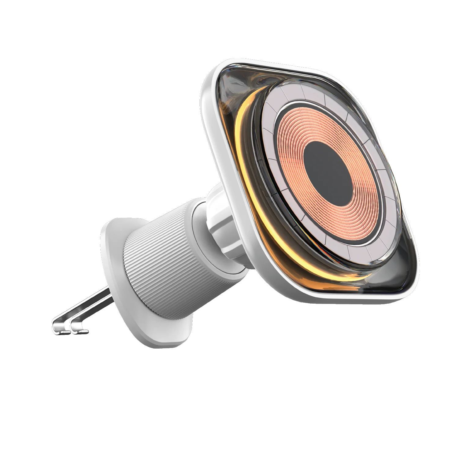 Автомобильный держатель магнитный Momax 1-Charge Flow Magnetic Wireless Charging Car Mount (Magsafe)