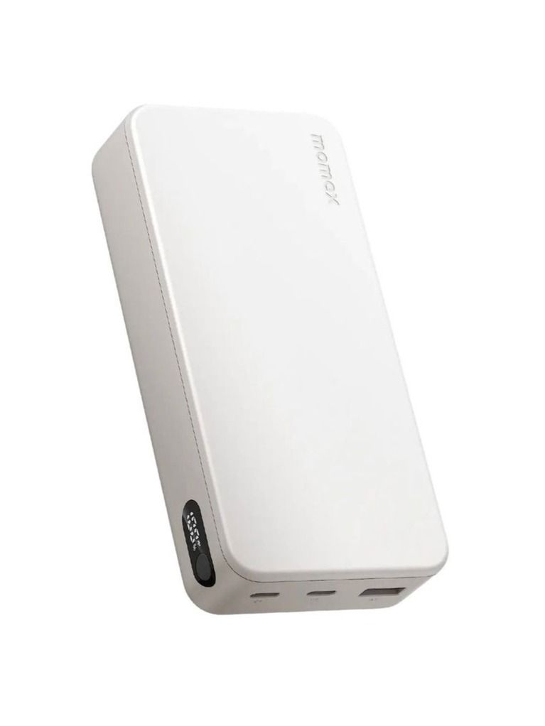 Повербанк 20000mah Momax 1-Power Vital Battery Pack White