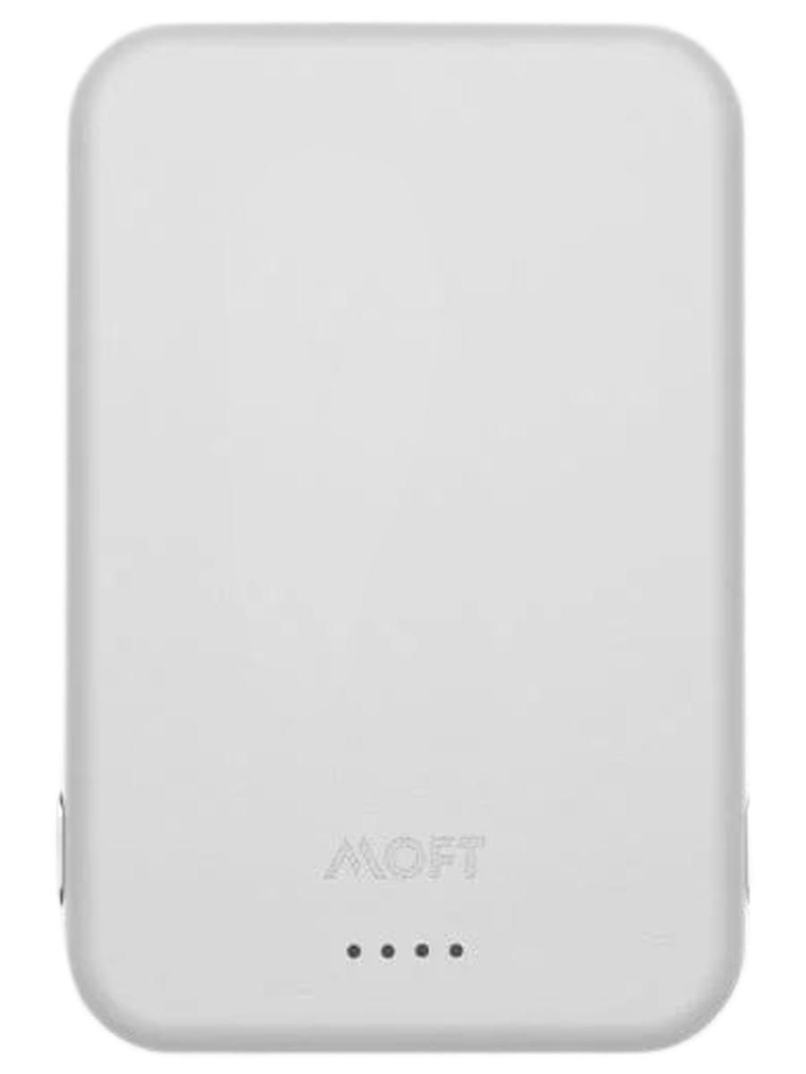 Мини Повербанк MagSafe MOFT 3400 Misty Cove Leather Ультратонкий магнитный