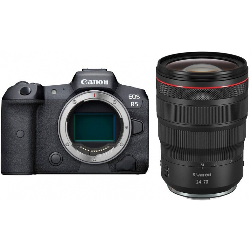 Фотоаппарат Canon EOS R5 Kit RF 24-70mm F2.8L IS USM