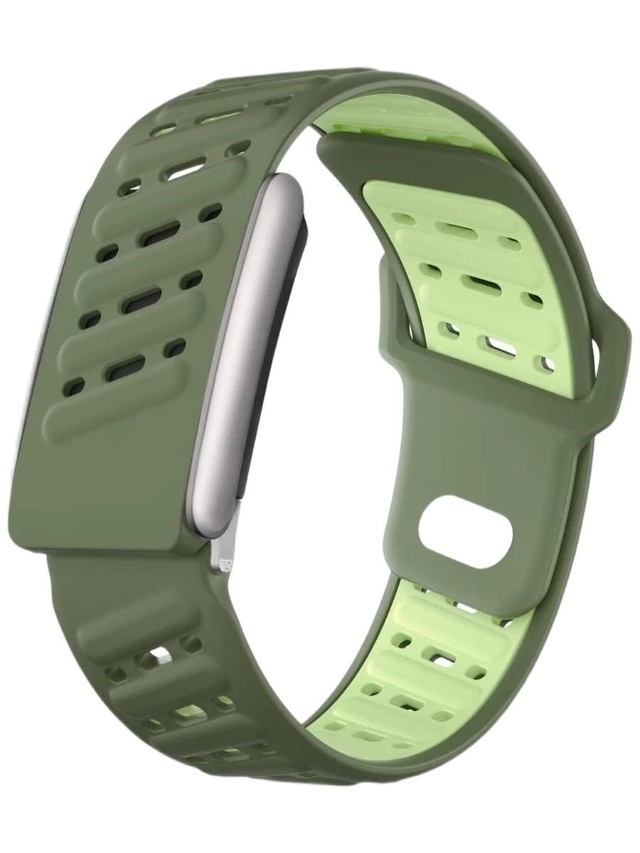 Силиконовый Ремешок для Whoop 5.0 One / Peak Vent Green