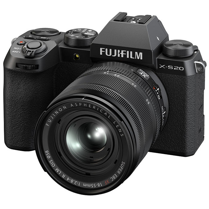 Фотоаппарат Fujifilm X-S20 Kit XF 18-55mm F2.8-4 R LM OIS черный