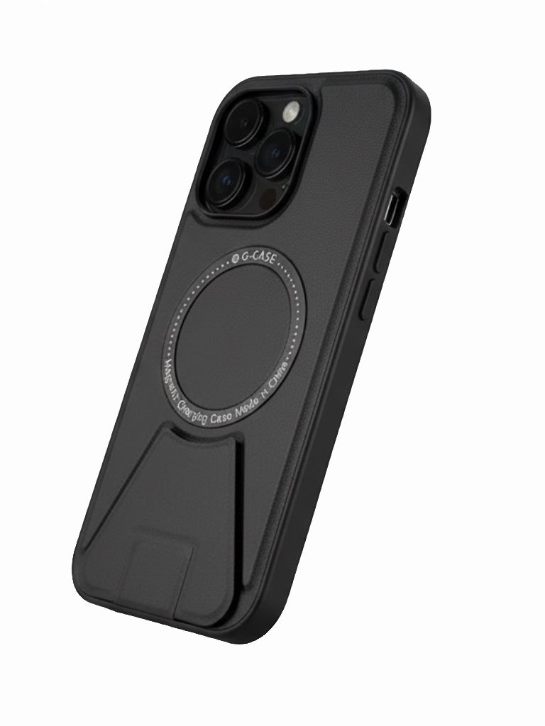 Чехол G-Case iPhone 14 Pro Max 6,7" Ston Series противоударный Магнитный с подставкой Черный