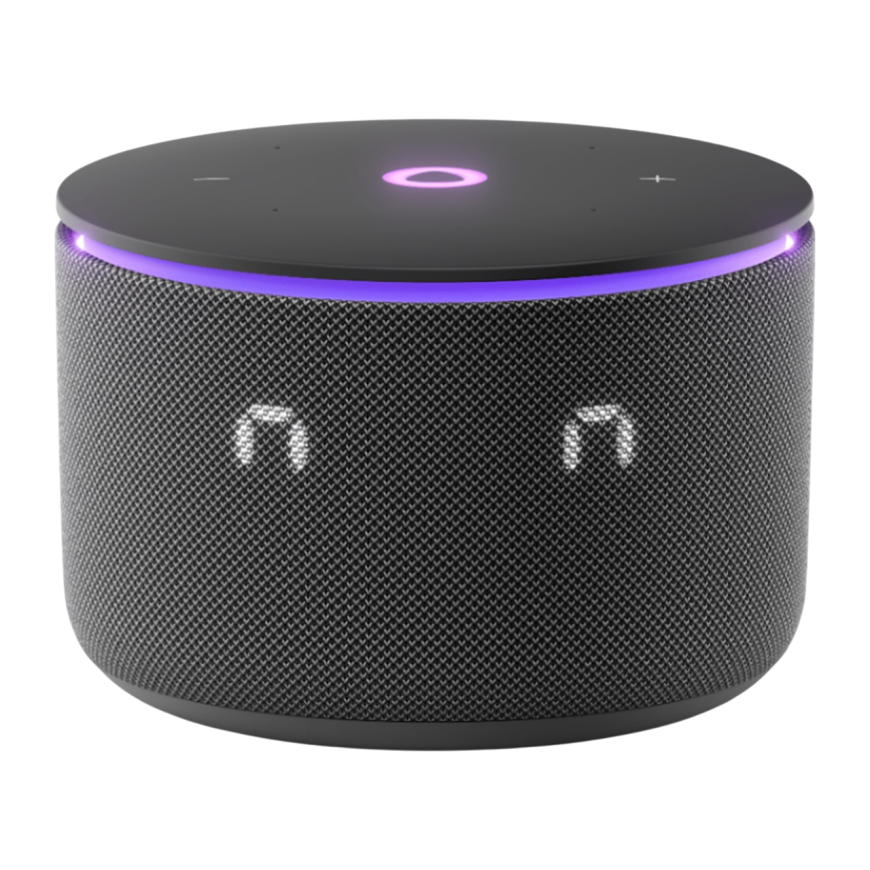 Умная колонка Яндекс Станция Мини 3 Про с Алисой и Zigbee Grey