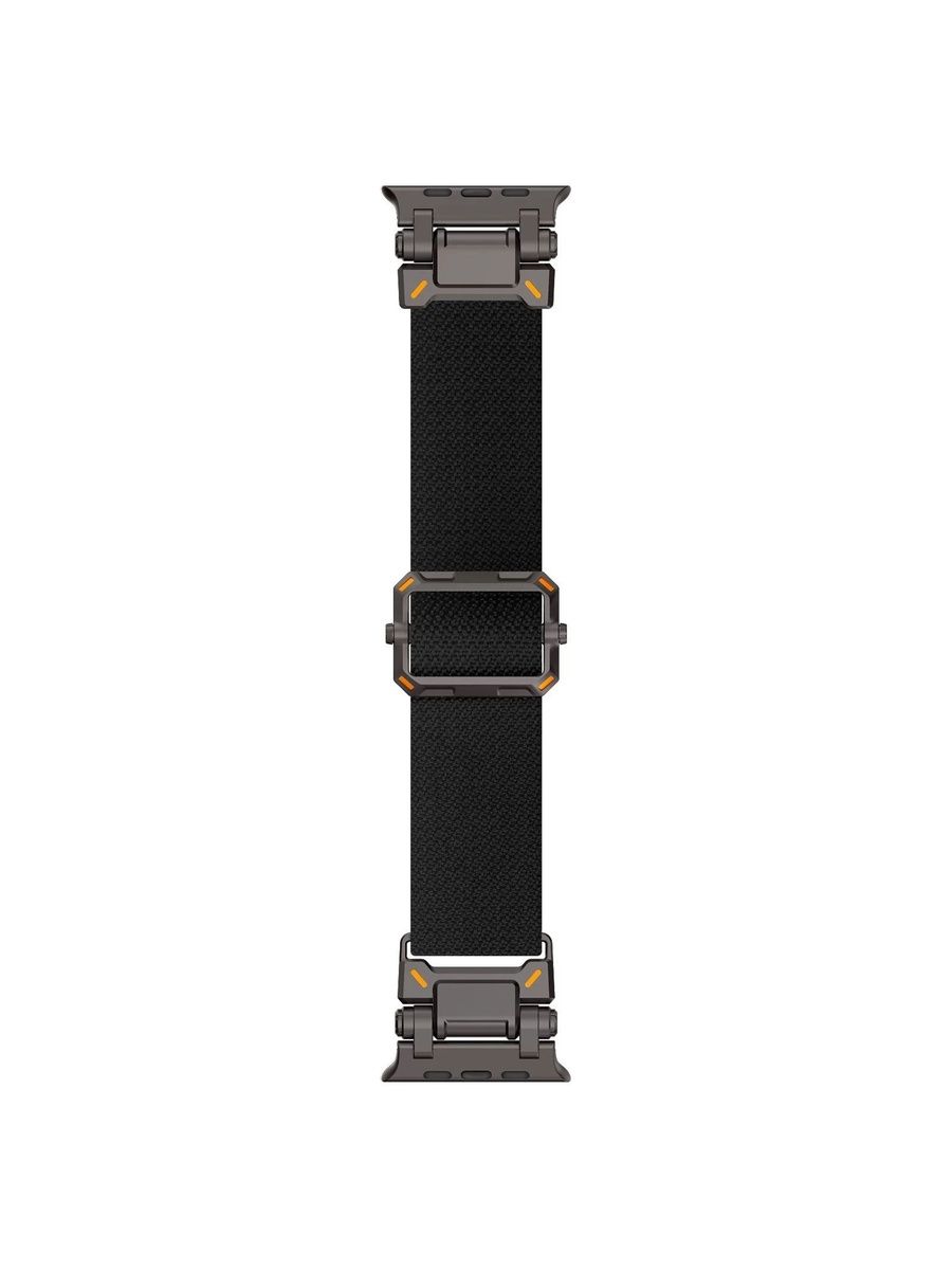Эластичный ремешок для Apple Watch 42 / 44 / 45 / 46 / Ultra 49 mm Black Titan Black