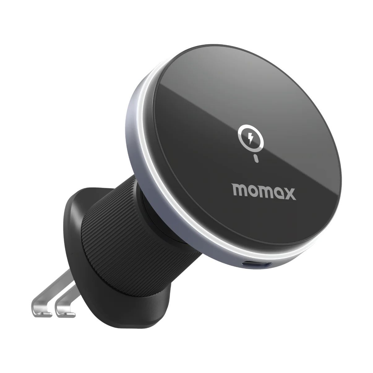 Автомобильный держатель магнитный Momax Q.Mag 5 15W Magnetic Wireless Car Mount Vent (Magsafe)