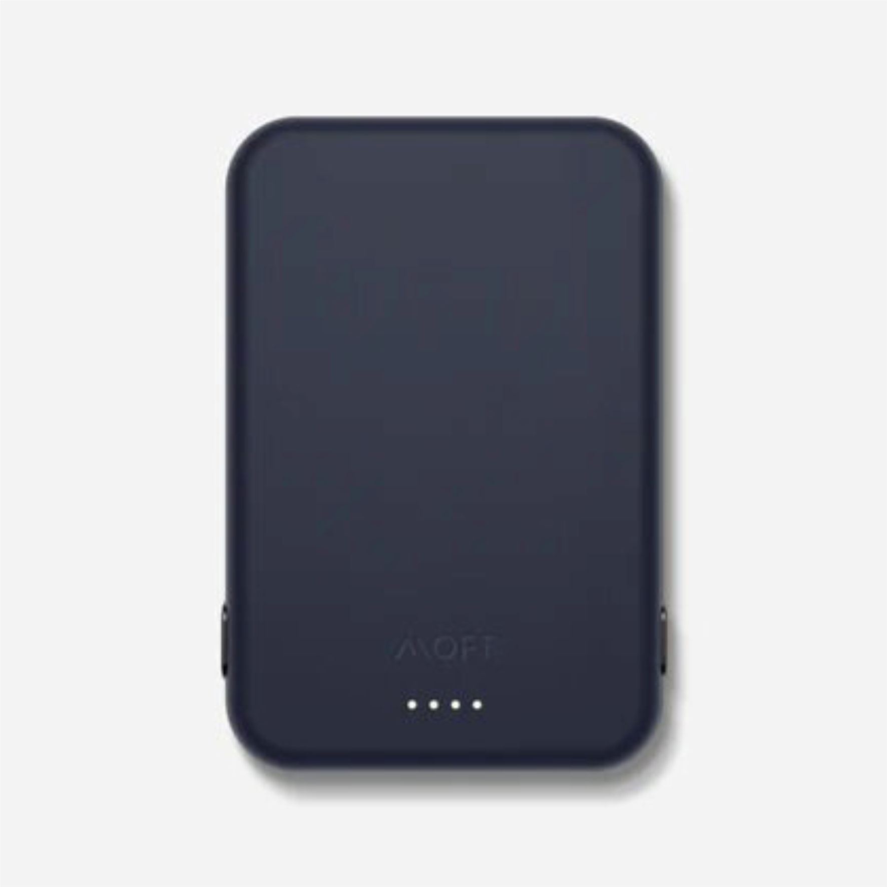 Мини Повербанк MagSafe MOFT 3400 Ультратонкий Deep Blue Leather Магнитный